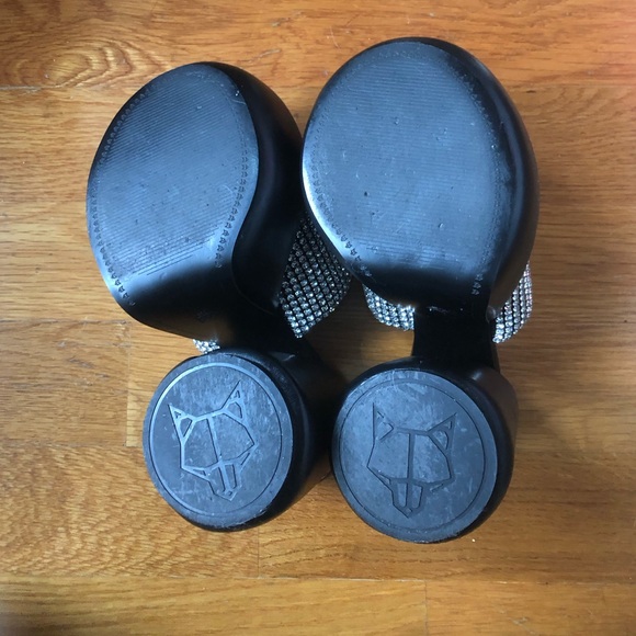 Naked Wolfe WOW Black Diamonds Platform Sandal - Picture 15 of 15